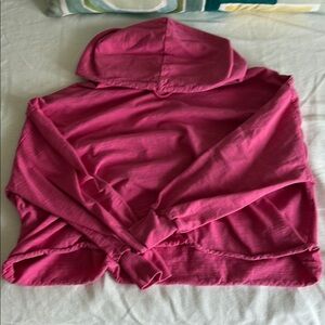 Pink Hooded Sweatshirt